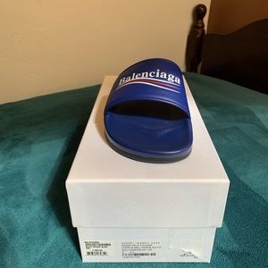 Balenciaga Campaign Slide - Blue